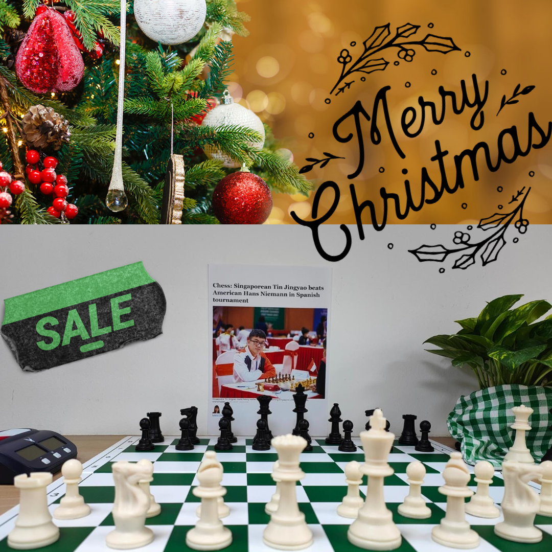 2022-12-09 SCF Chess Set and Clocks Christmas Sale