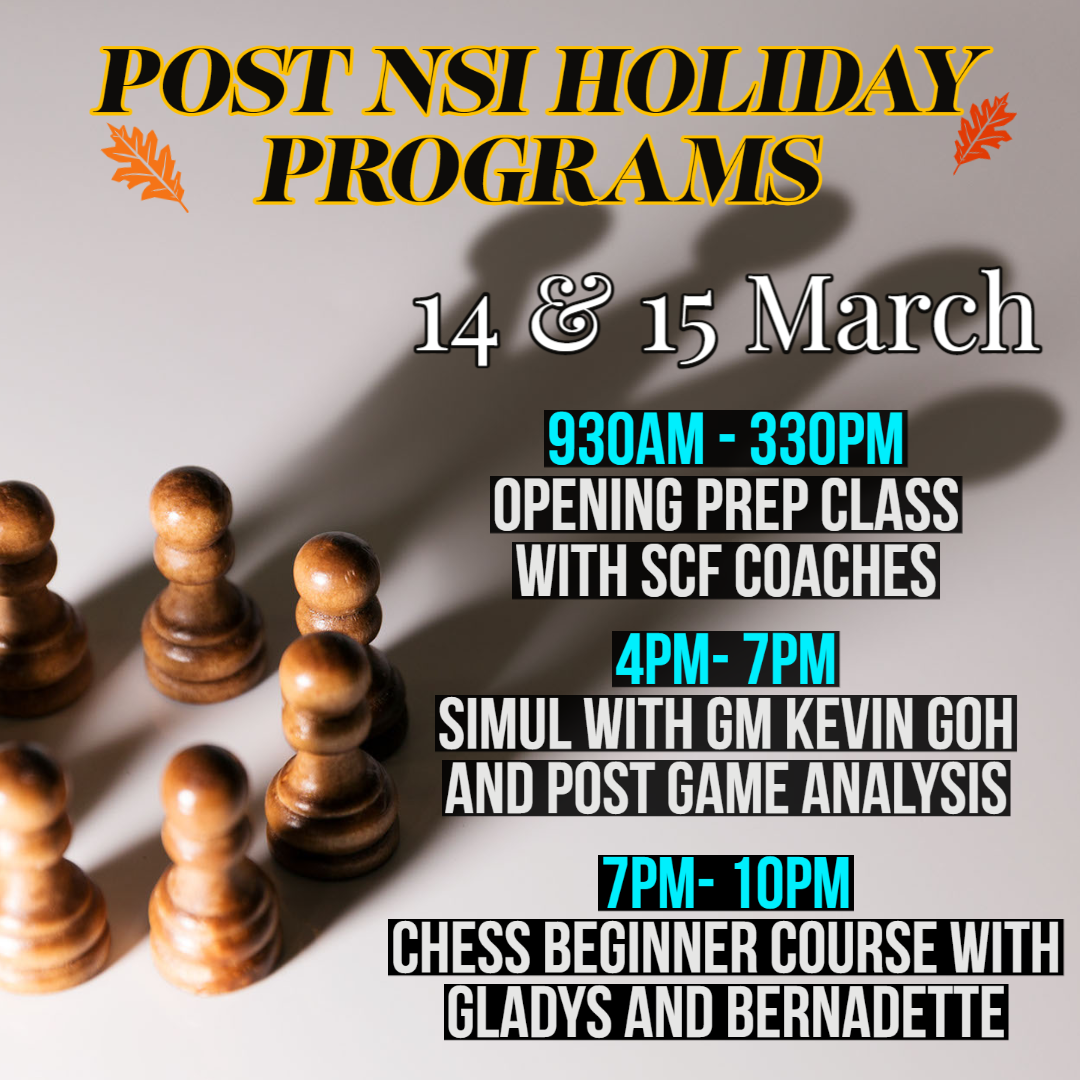 Post NSI Holiday Programs 14-15 March